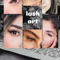 مدل برای اکستنشن مژه با هزینه مواد