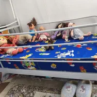 تخت گارددار تمام فلز کودک