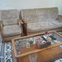 ست ۷ نفره با میز وسط و میز عسلی