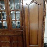 کمد سه لنگه چوبی