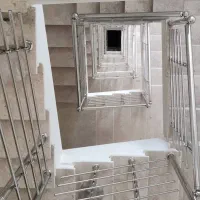 نرده استیل آلمینیوم راه پله اصفهان و شهرهای اطراف