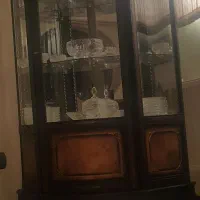 بوفه سه طبقه دارای کمد و هالوژن  سالم و تمییز|بوفه، ویترین، کنسول|شیراز, باغ تخت|دیوار