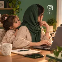 کار در منزل برای خانم ها در ایسنتاگرام
