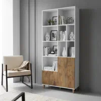 کتابخانه و شلف دیواری