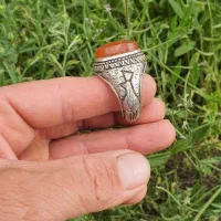 انگشتر نقره ازاده چزگی