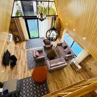 اجاره کلبه سویسی استخر روباز در آمل|اجارهٔ کوتاهمدت ویلا و باغ|آمل, |دیوار