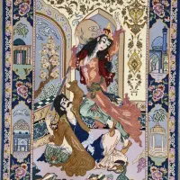 تابلو فرش اصفهان|تابلو فرش|اصفهان, نقش جهان|دیوار