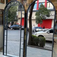 اینه قدی گنبدی  فلزی