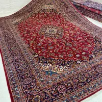 ۱۲متری کاشان مارکدار قطبی پرز دار سالم|فرش|همدان, |دیوار