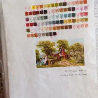 نخ و نقشه منظره