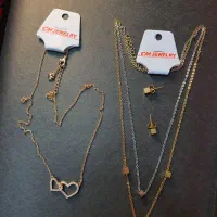 گردبند دستبند نیم ست انگشتر|بدلیجات|رشت, فلسطین|دیوار