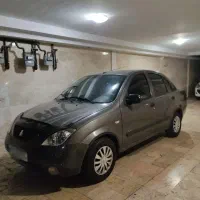 تیبا صندوق دار مدل 1392 بدون رنگ تمیز