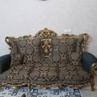 مبل استیل ۹ نفره همراه ناهار خوری ۴نفره