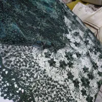 پارچه مجلسی پنل گیپور و چادر عروس