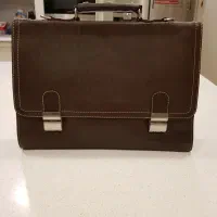 کیف اداری مهندسی دانشجویی تمام چرم طبیعی چرمی
