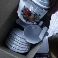 پارچ ولیوان وقندان