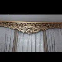 قاب پرده  جنس چوب