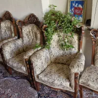 مبل سلطنتی در حد نو تمیز|مبلمان خانگی و میز عسلی|مبارکه, |دیوار