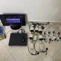 ۱۶ عدد دوربین ip چهار مگاپیکسل با متعلقات کامل