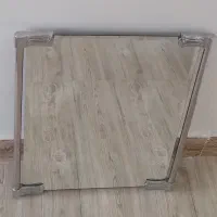 آینه سرویس بهداشتی تمیز جنس‌ استیل