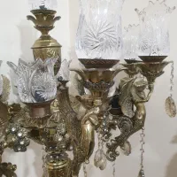 کنار سالنی۱۷شاخه برنز|صنایع دستی و سایر لوازم تزئینی|تهران, امیریه|دیوار