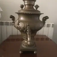 سماور روسی سفارشی فارسی نویس پشت پایه