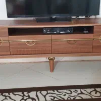 میز تلویزیون نو دارای 4تا کشو وکشو مخفی