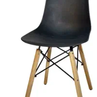 صندلی پایه چوبی