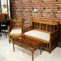 تولید و پخش تخت سنتی گره چینی چوب روس|مبلمان خانگی و میز عسلی|ملایر, |دیوار