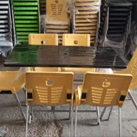 صندلی پایه فلزی بدون دسته|صندلی و نیمکت|مرودشت, فاز اول شهرک فرهنگیان|دیوار