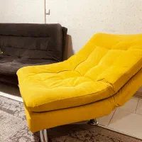 کاناپه تخت خواب شو ویک عدد مبل تکی سه حالته