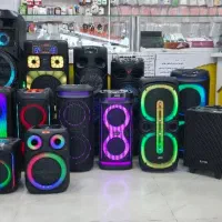 اسپیکر  AKO 1000 فول کالر میکروفون دار پارتی باکس