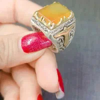 انگشتر مردانه نقره