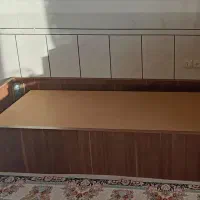 تختخواب یک نفره بزرگسال با تشک|تخت و سرویس خواب|تیران, |دیوار