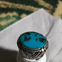 انگشتر نقره فیروزه و شجر اصلی