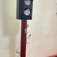 تخت ماشینی موزیکال چراغ دار بهمراه چراغ راهنمایی|تخت و صندلی بچه|شیروان (خراسان), |دیوار