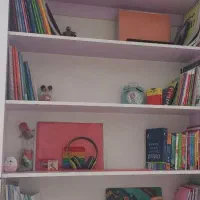 کتابخانه وویترین|کتابخانه، شلف، قفسه‌های دیواری|مشهد, ارشاد|دیوار