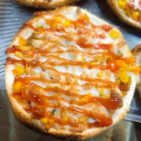 پیتزا گیاهی خانگی