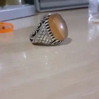 انگشترعقیق جز و یاقوت سرخ|کلکسیون اشیاء عتیقه|قوچان, |دیوار