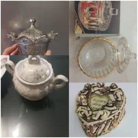 ظروف آنتیک قندان دیس