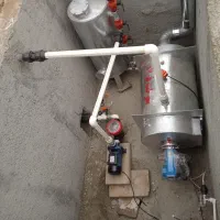 تصفیه خانه گرمایشی استخر و موتورخانه و لوله کشی