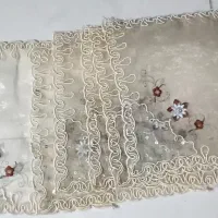 حریر برای میز عسلی ۶عدد ۳۵۰تومن|پرده، رانر، رومیزی|رشت, جانبازان|دیوار