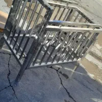 تخت خواب استیل با تشکر رویال کودک فوق العاده محکم