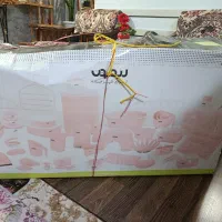 سرویس قابلمه bizim و سرویس پلاستیک(اشپزخانه)لیمون