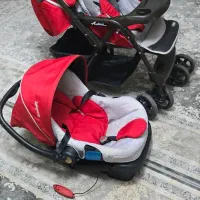 کالسکه کریر گود بی بی اسپرت قرمز و مشکی