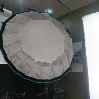 سافت باکس پارابولیک ۹۰سانت پرتابل حرفه ای گرید دار|دوربین عکاسی و فیلم‌برداری|مشهد, اقبال|دیوار