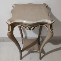 میز کنار سالنی یا پایه آباژور جفت