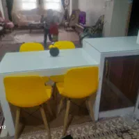 اوپن و میز غذاخوری|میز و صندلی غذاخوری|هریس, |دیوار