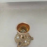 چراغ لاله برنز طرح شاه عباس|کلکسیون اشیاء عتیقه|اردبیل, |دیوار