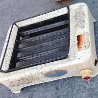 گازکباب پز و آشپزی بیرون حیاط